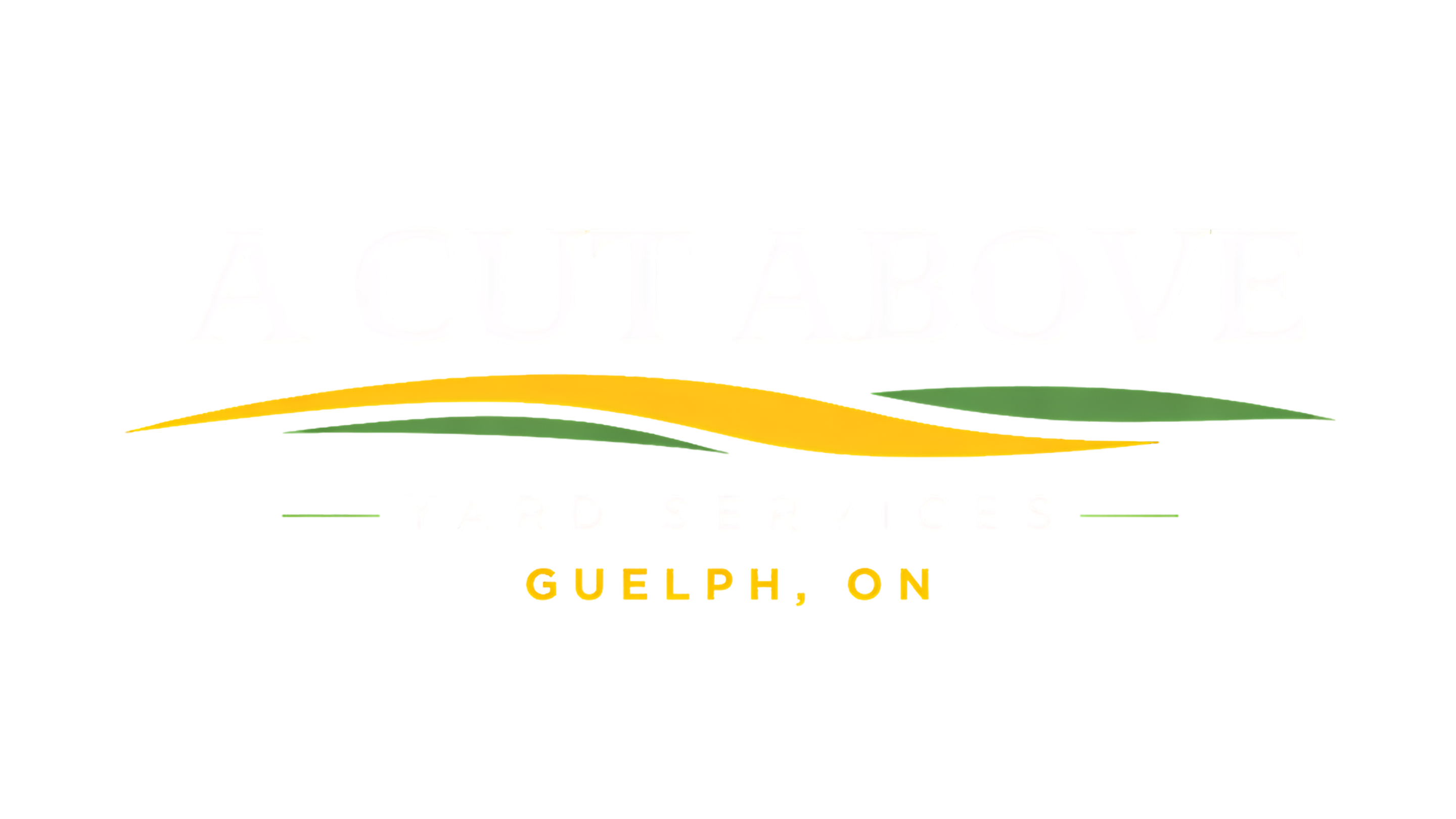 A Cut Above Yard Services logo — Guelph lawn care