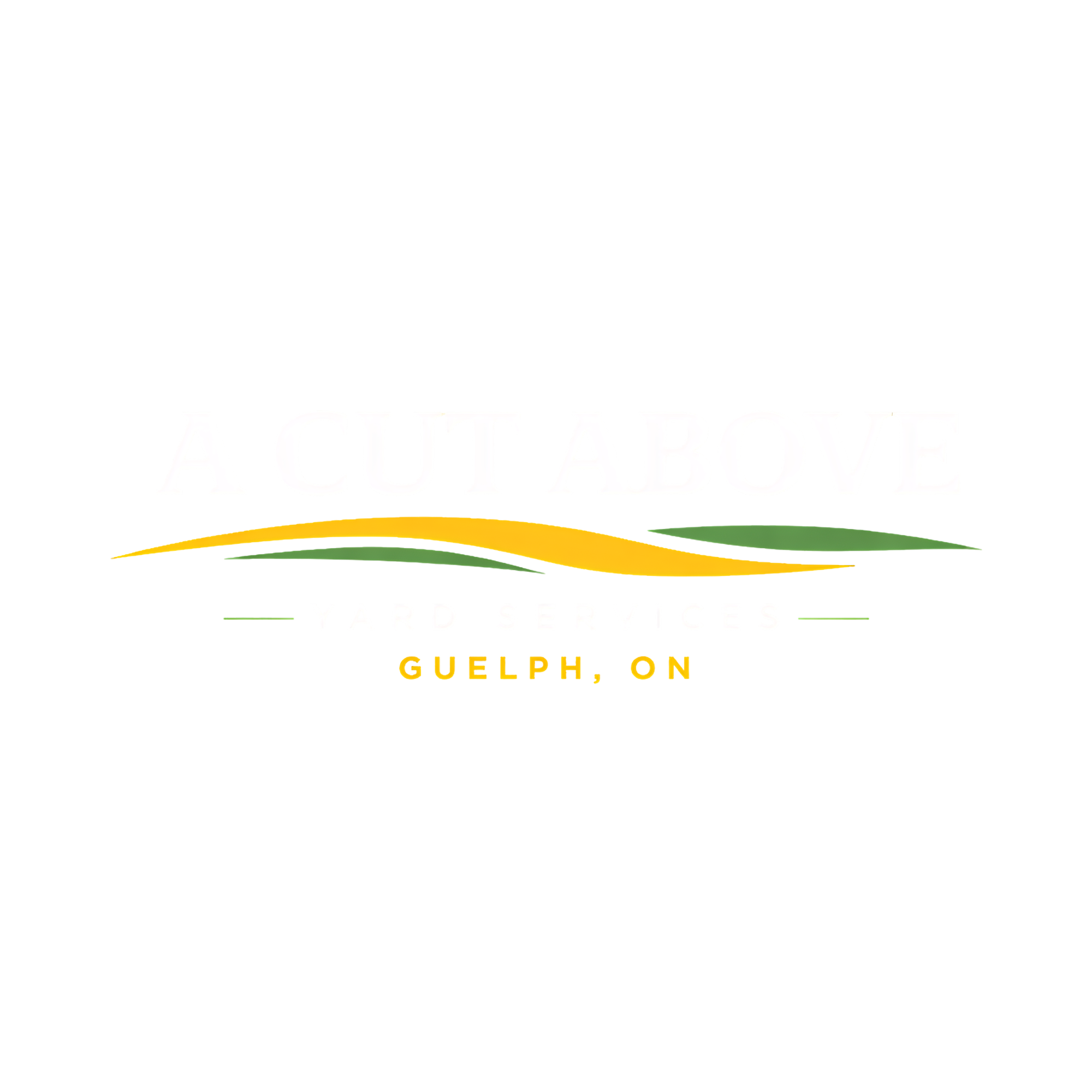 A Cut Above Yard Services logo — Guelph lawn care