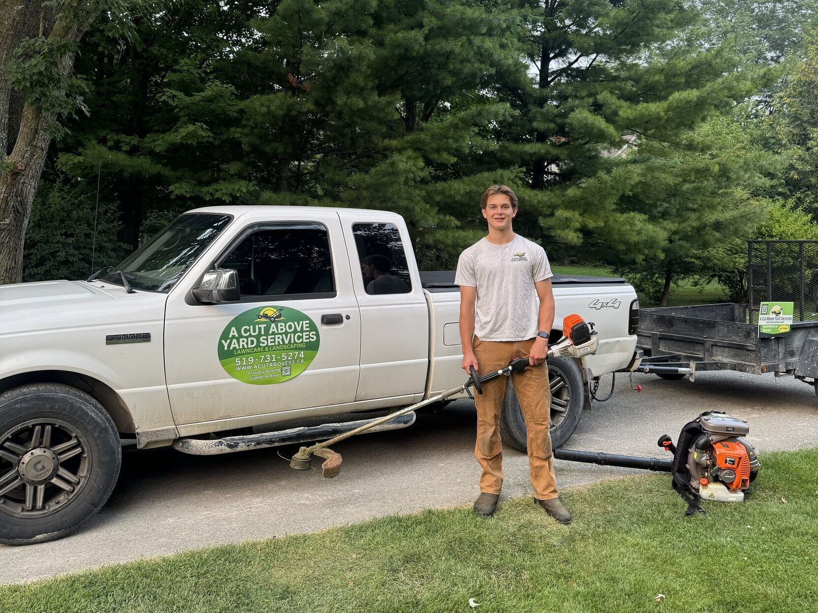 GuelphToday — press coverage of A Cut Above Yard Services Guelph