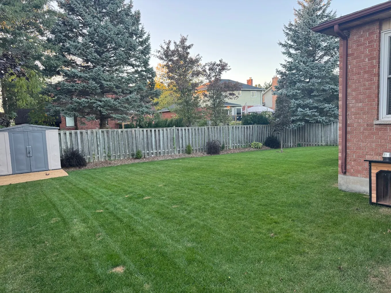Lawn care and landscaping services in Guelph Ontario by A Cut Above Yard Services